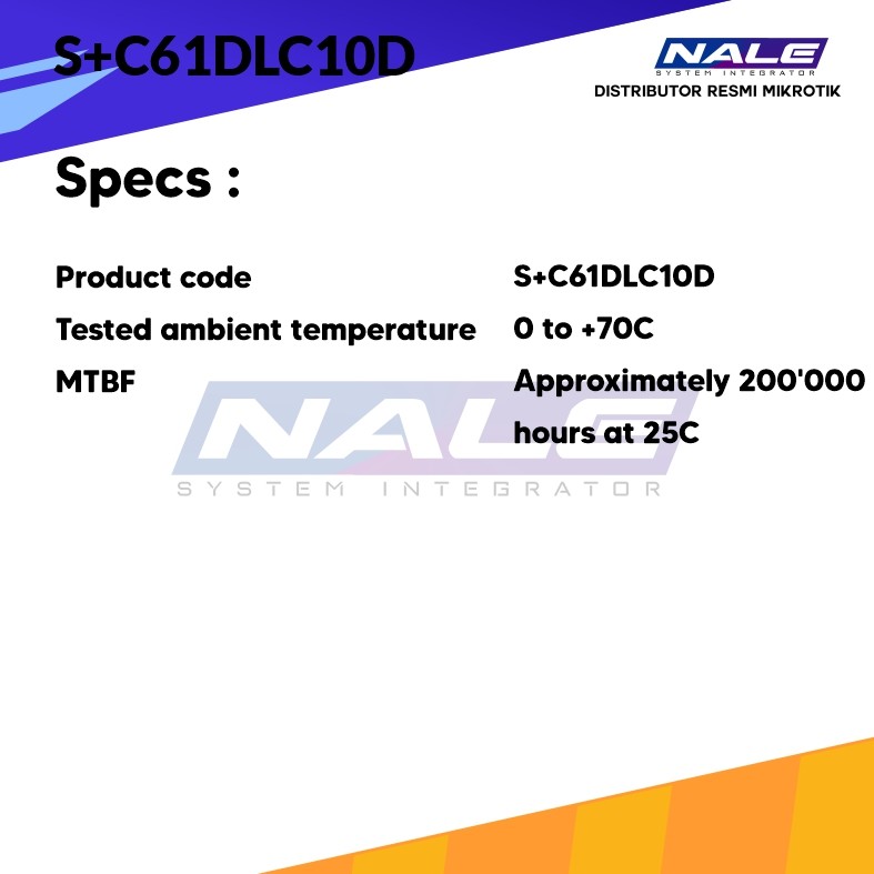 S+C61DLC10D spek Mikrotik S+C61DLC10D - Gambar 3